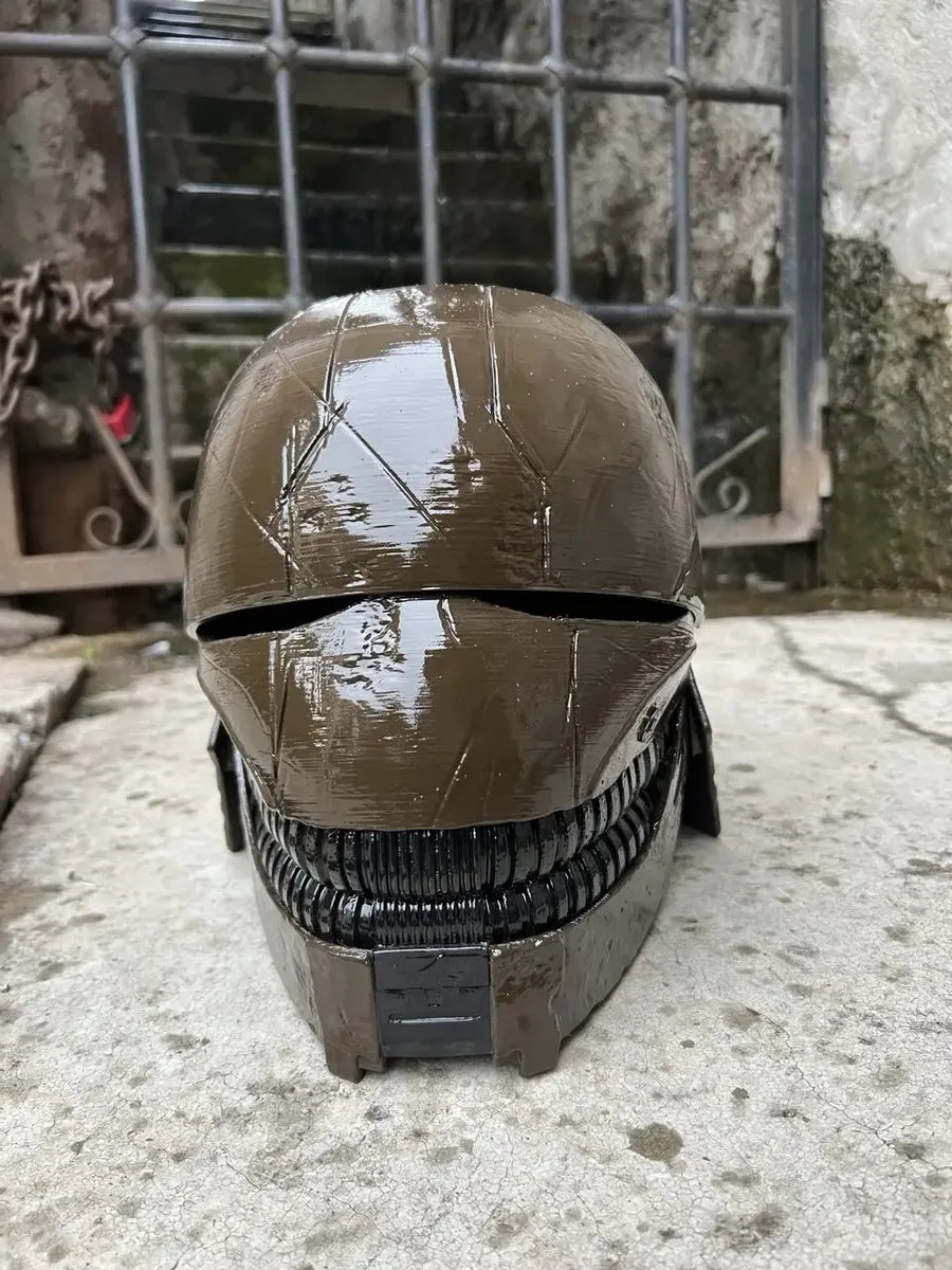 Cosplay The Acolyte - The Stranger - Casco Impreso En 3D Cobre Unitalla-Adulto
