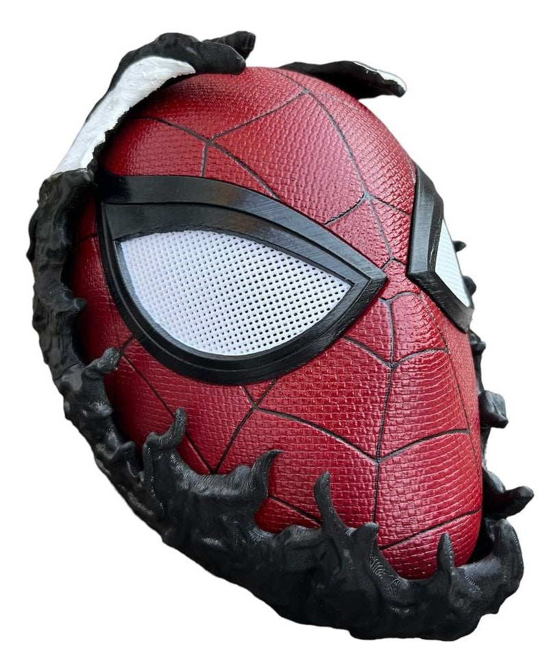 Mascara Spiderman Becoming Venom Rojo Spidermanxvenom
