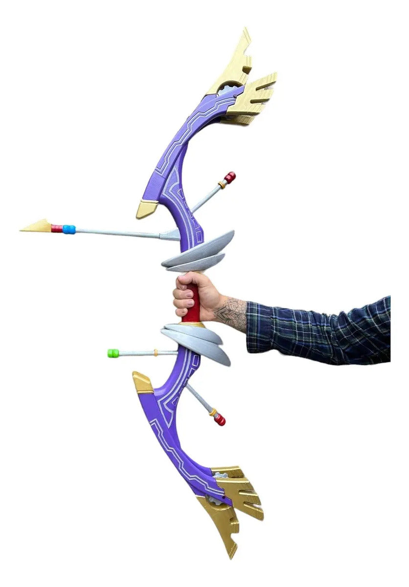 Cosplay Totk - Arco De Aguila - Revali - Legend Of Zelda Lila Unitalla