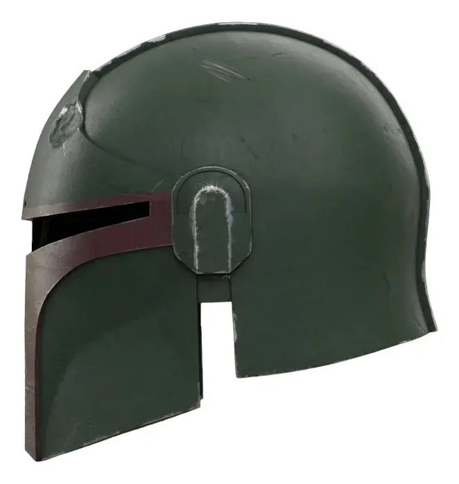 Cosplay Mandalorian - Casco Bobba Fet Medieval Verde Musgo Unitalla