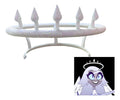 Cosplay Hazbin Hotel - Aureola Emily Blanco Unitalla