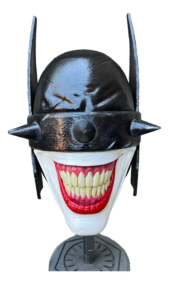 Cosplay Batman - Casco Batman Who Laughs - Batman Que Rie Negro Unitalla