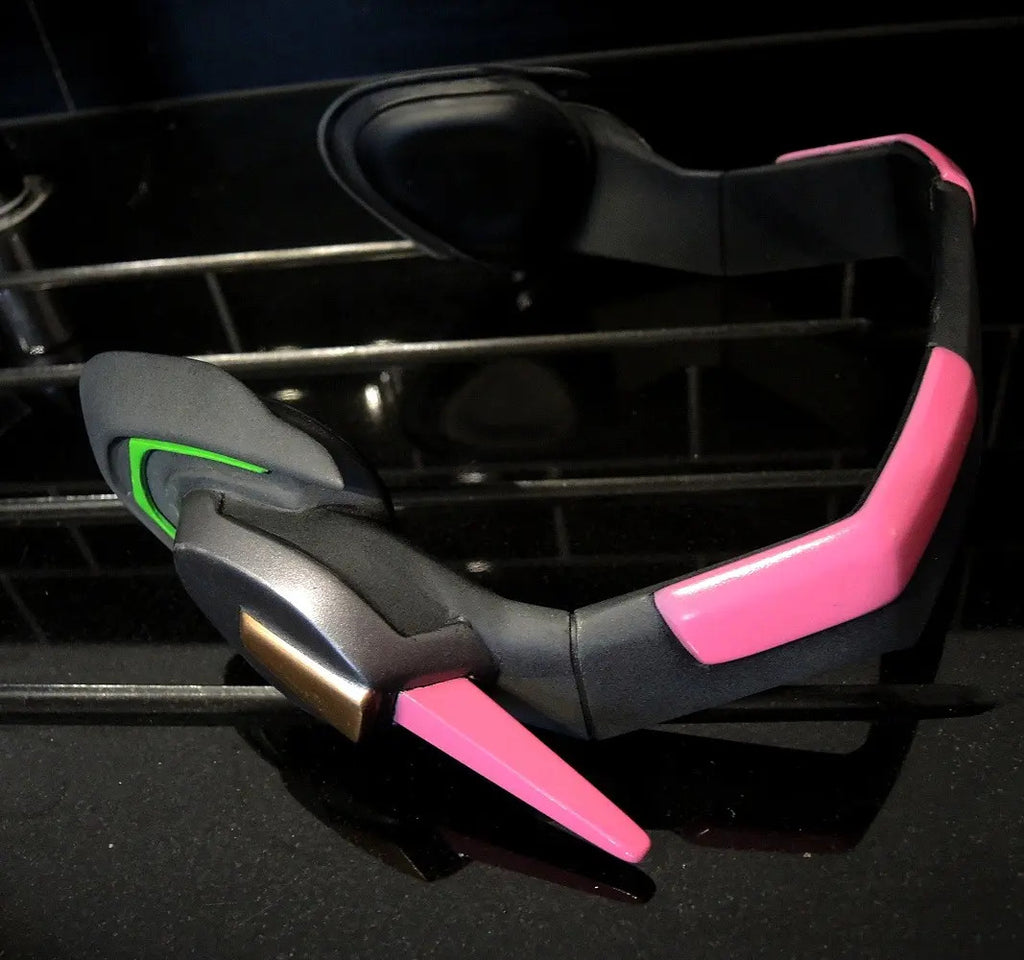 Cosplay Audifonos D.Va Overwatch Negro Unitalla
