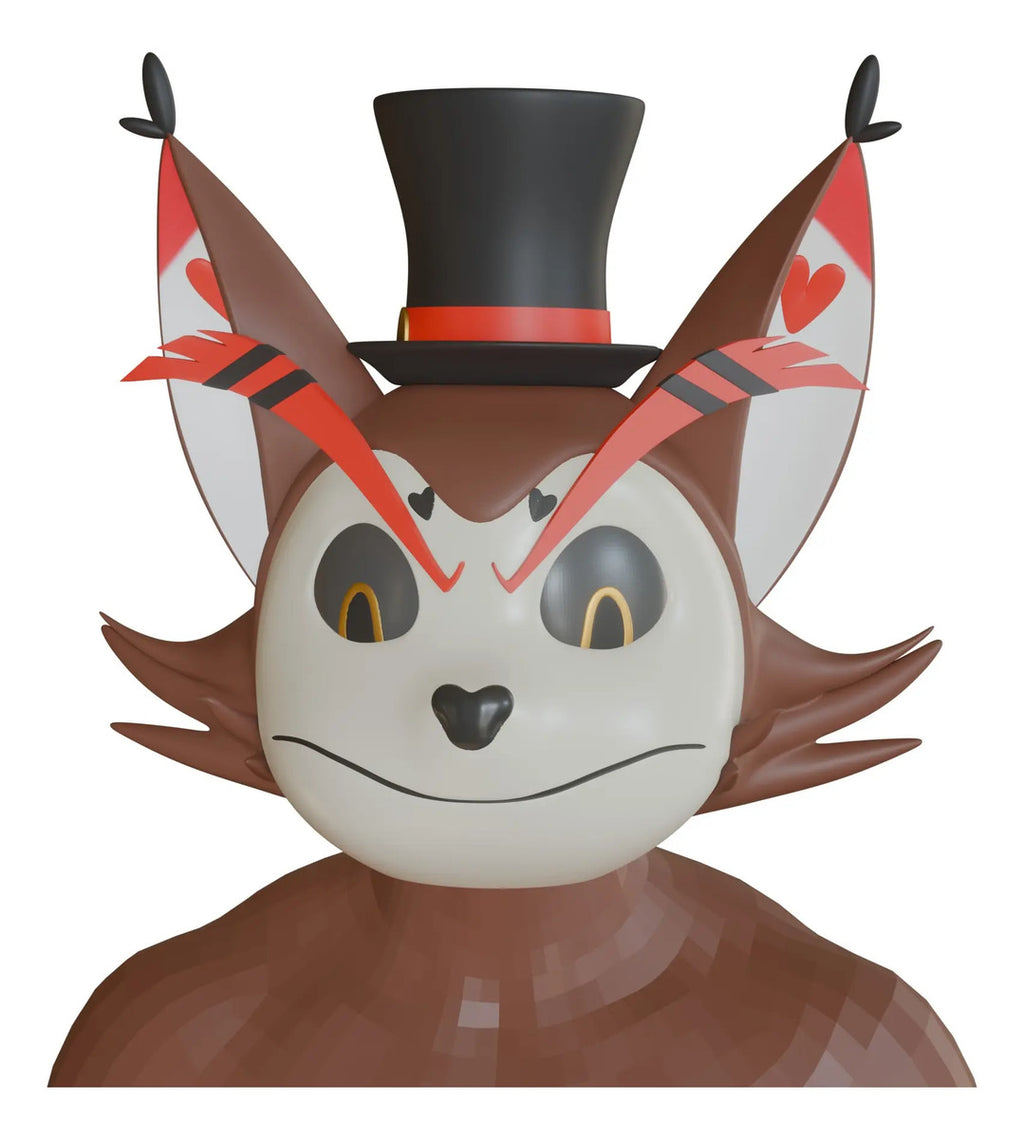 Casco Husk - Hazbin Hotel Cosplay