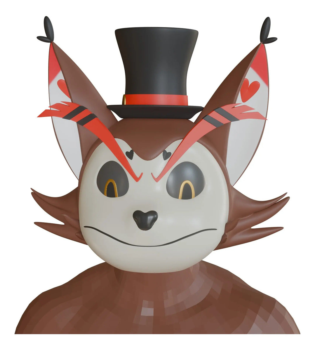 Casco Husk - Hazbin Hotel Cosplay