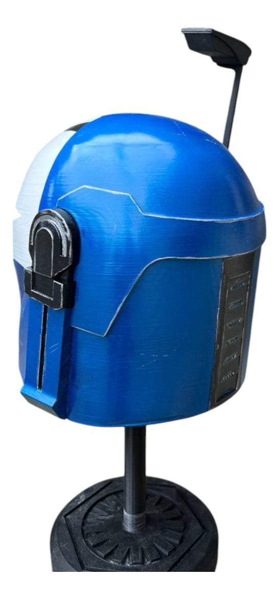 Cosplay Star Wars - Armadura Bo Katan - Incluye Casco Azul Acero Adulto