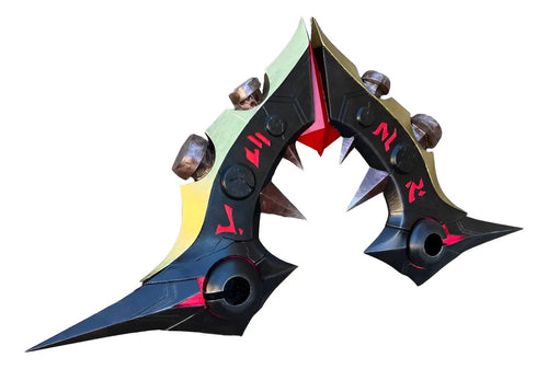 Cepo De Briar - Briar'S Pillory - Cosplay League Of Legends Negro Unitalla