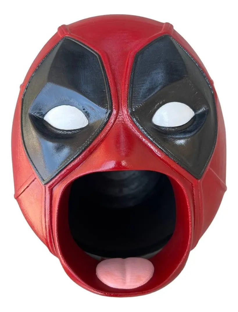 Palomera Deadpool 3 - Deadpool - Impresa En 3D Rojo Y Negro