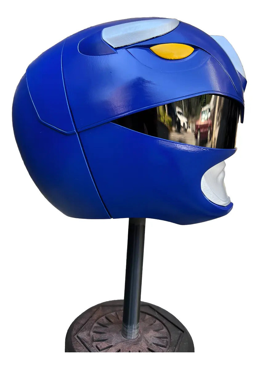 Cosplay Power Rangers - Mighty Morphin - Casco Ranger Azul Azul Unitalla Adulto