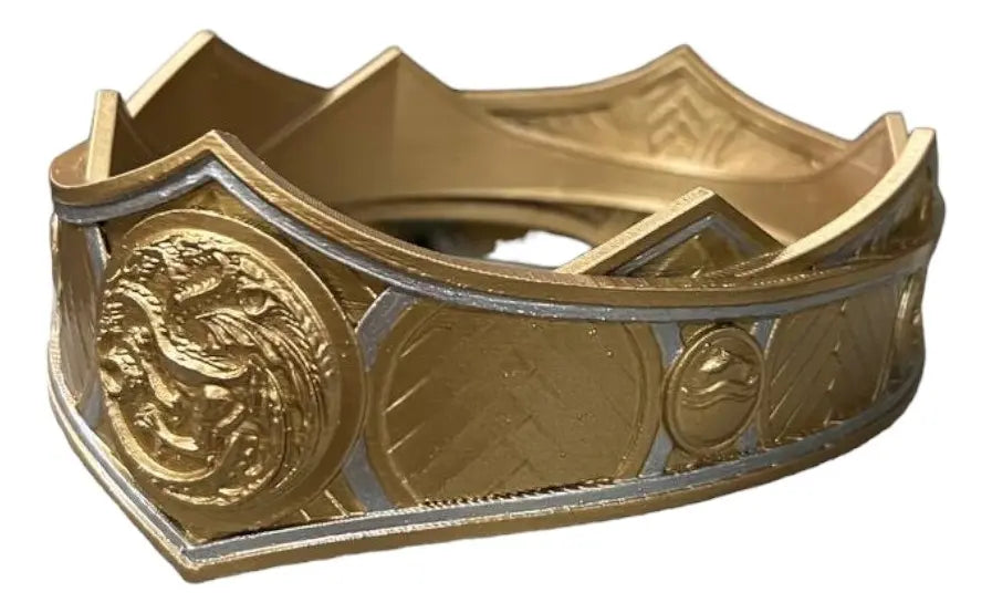 Corona De Viserys - Rhaenyra Targaryen - House Of The Dragon Dorado Oscuro