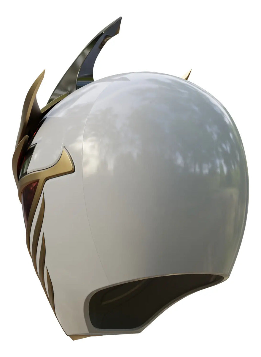 Cosplay Power Rangers - Mighty Morphin - Casco Lord Drakkon Blanco Unitalla Adulto