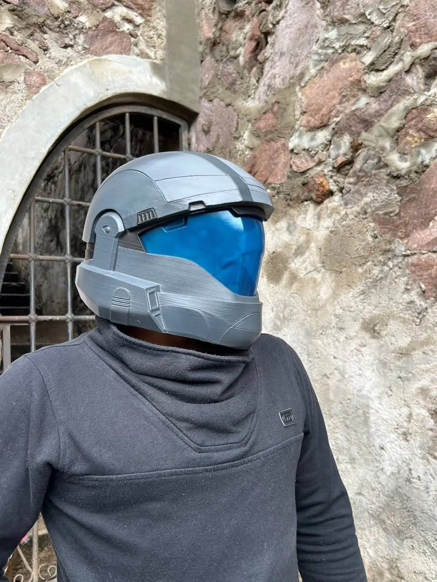 Cosplay Halo - Casco Odst Rookie Negro Unitalla