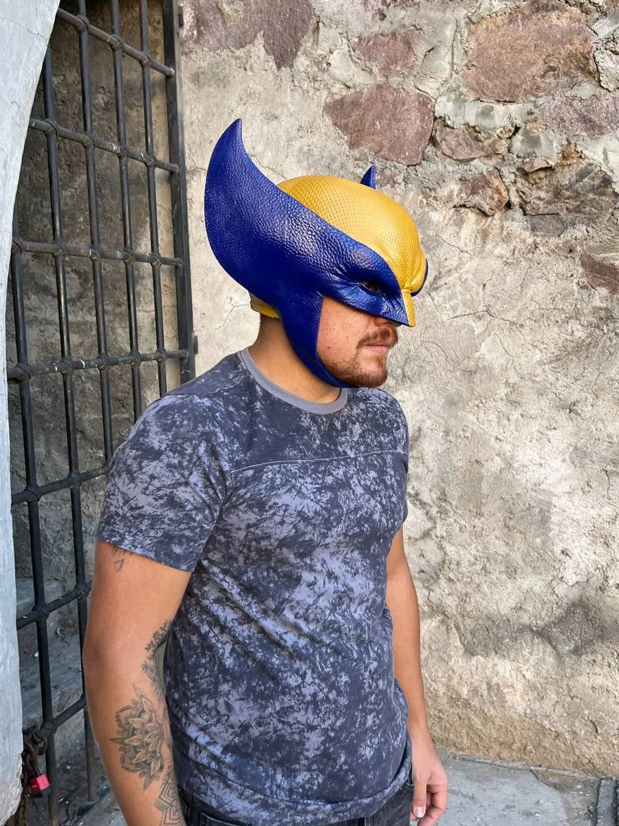 Mascara Wolverine X-Men Amarillo Wolverine