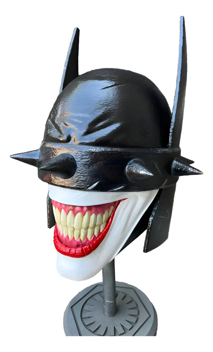 Cosplay Batman - Casco Batman Who Laughs - Batman Que Rie Negro Unitalla
