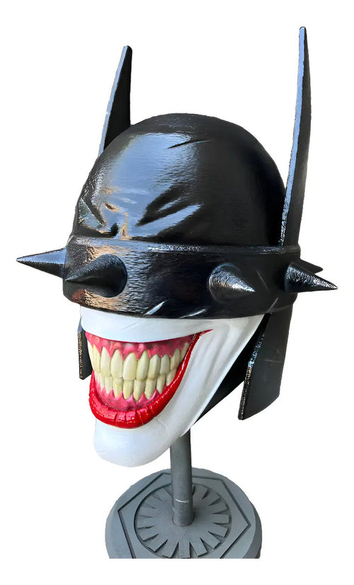 Cosplay Batman - Casco Batman Who Laughs - Batman Que Rie Negro Unitalla