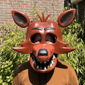 Cosplay Fnaf - Casco Completo Foxy - Five Nights At Freddy'S Marrón