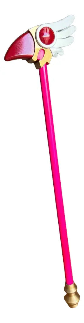 Cosplay Sakura Cardcaptor - Baculo Del Sello Temporada 1 Rosa Unitalla