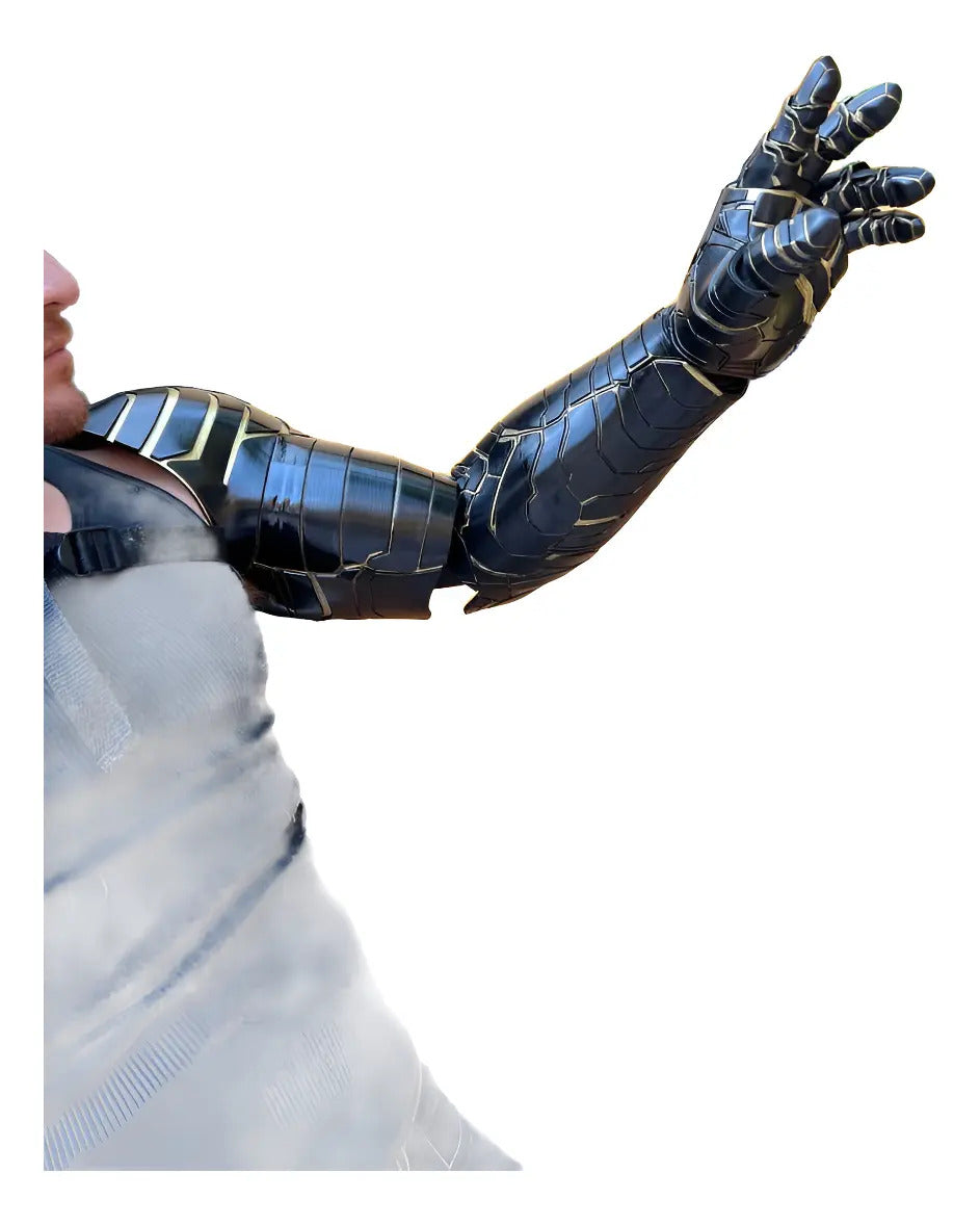 Cosplay Winter Soldier - Brazo Soldado Del Invierno 3D Negro Unitalla