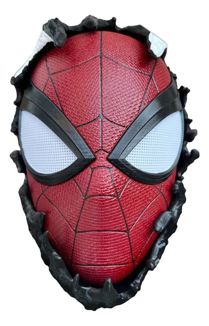 Mascara Spiderman Becoming Venom Rojo Spidermanxvenom