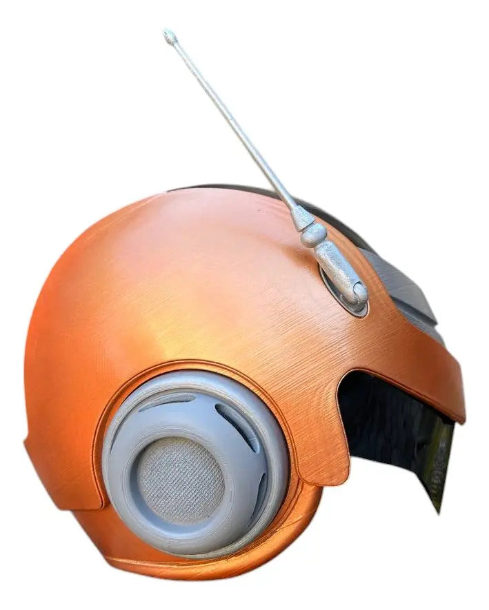 Cosplay Dragon Ball - Casco Gran Saiyaman Gohan Naranja Adulto Version 1