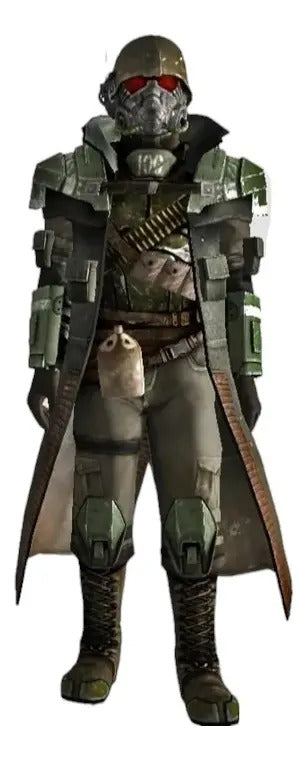 Cosplay Fallout - Armadura Ranger Elite Verde Musgo Unitalla