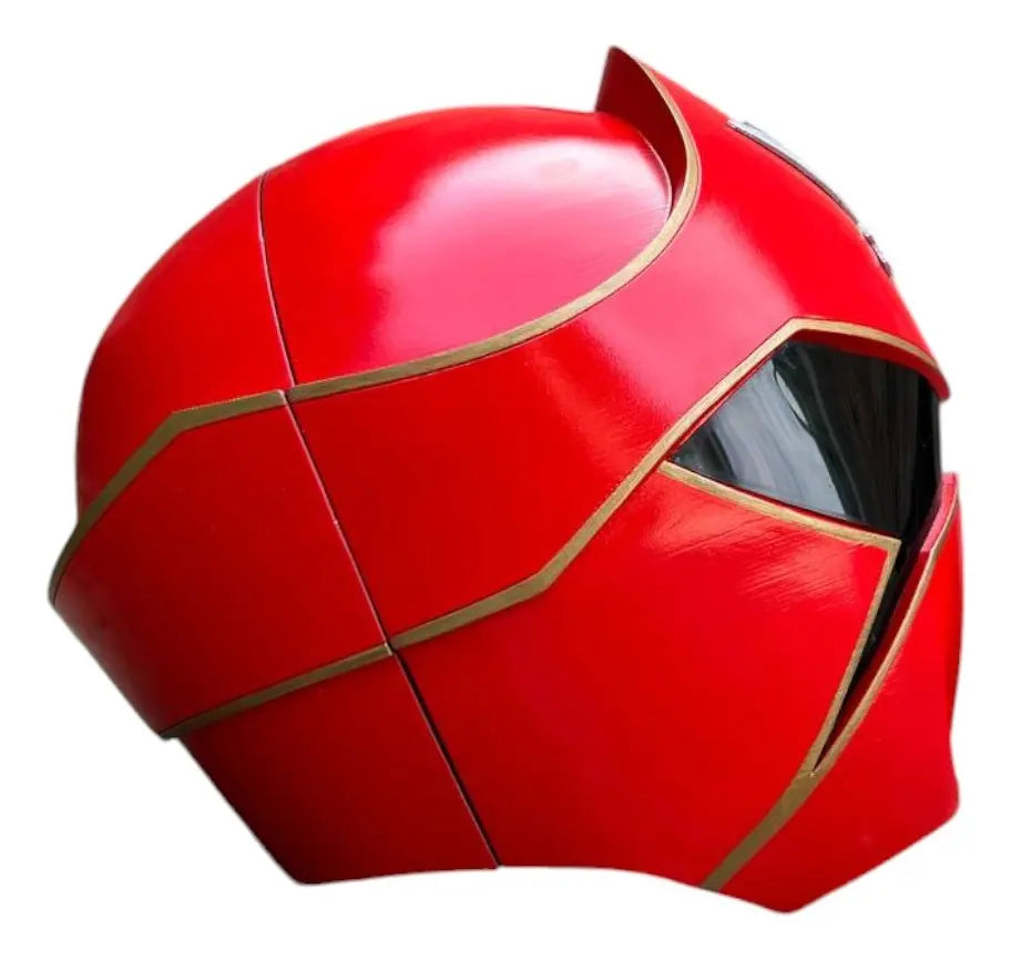 Cosplay Power Rangers - Casco Red Super Megaforce Rojo Unitalla