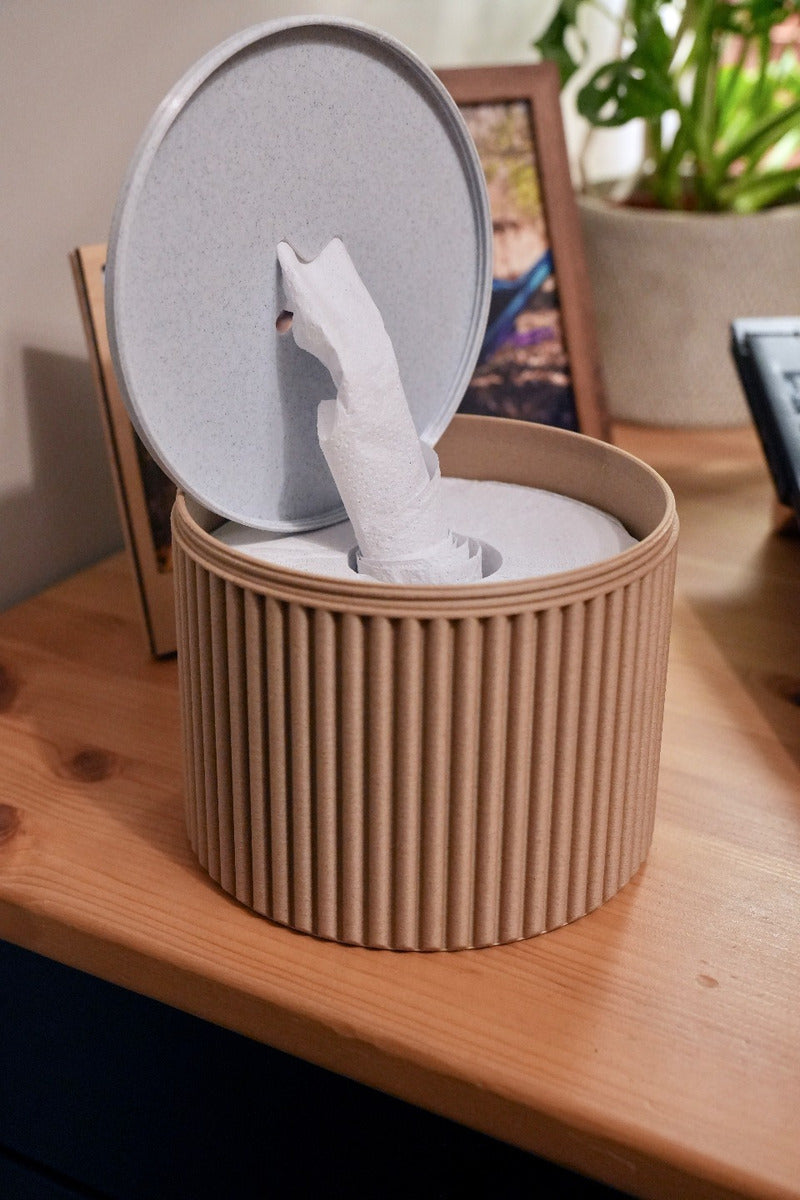 Dispensador De Papel Higienico, Caja De Panuelos Multicolor