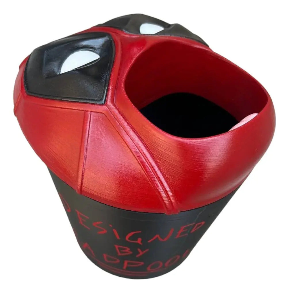 Palomera Deadpool 3 - Deadpool - Impresa En 3D Rojo Y Negro