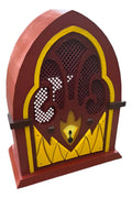 Cosplay Hazbin Hotel - Radio Alastor 28Cm Marrón 28Cm