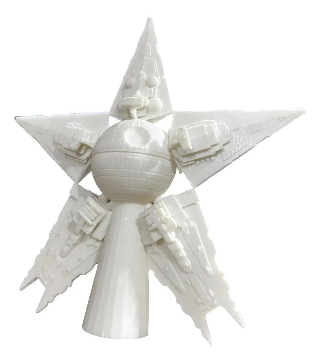 Estrella De La Muerte 22Cm - Star Wars - Arbol De Navidad Blanco Estrella De La Muerte