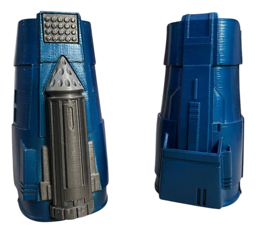 Cosplay Star Wars - Armadura Bo Katan - Incluye Casco Azul Acero Adulto