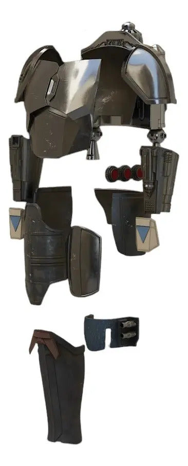 Cosplay Mandalorian - Armadura Mandaloriana Plateado Unitalla