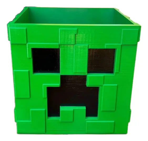 Palomera Minecraft - Impresa En 3D - 20Cm Creeper