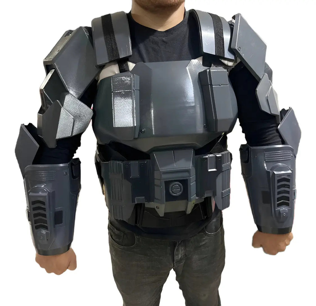 Cosplay Halo Odst - Armadura Rookie Negro Unitalla