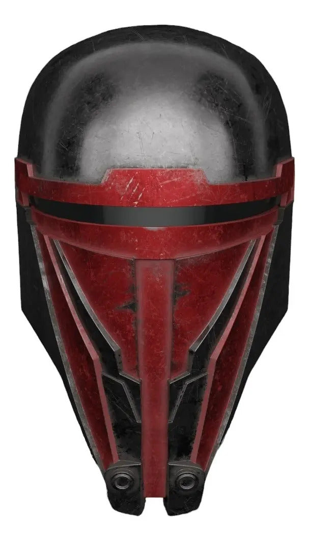 Cosplay Darth Revan - Medio Casco Frontal Negro Unitalla