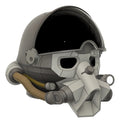 Cosplay Fallout 76 - Casco Del Servicio Secreto Azul Acero Unitalla/Estandar