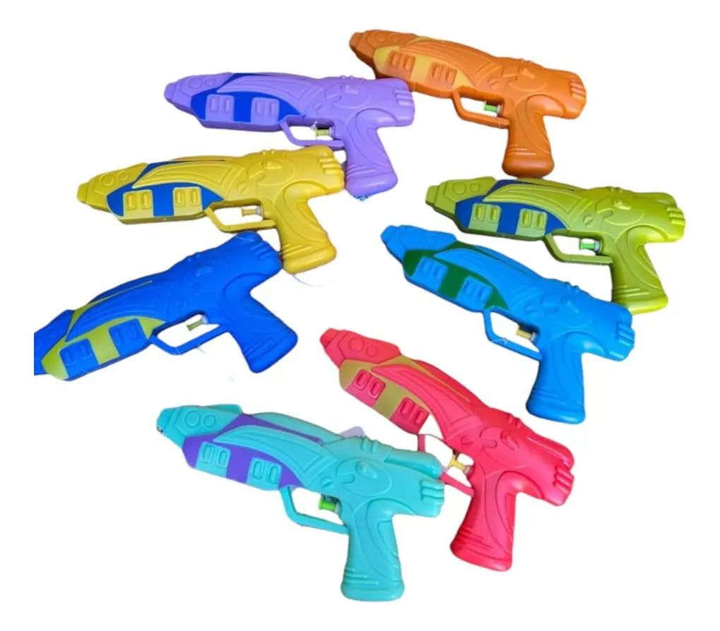 Pistolas De Agua De Juguete Para Niños - 15 Piezas - 15 Pzas Colores Variados