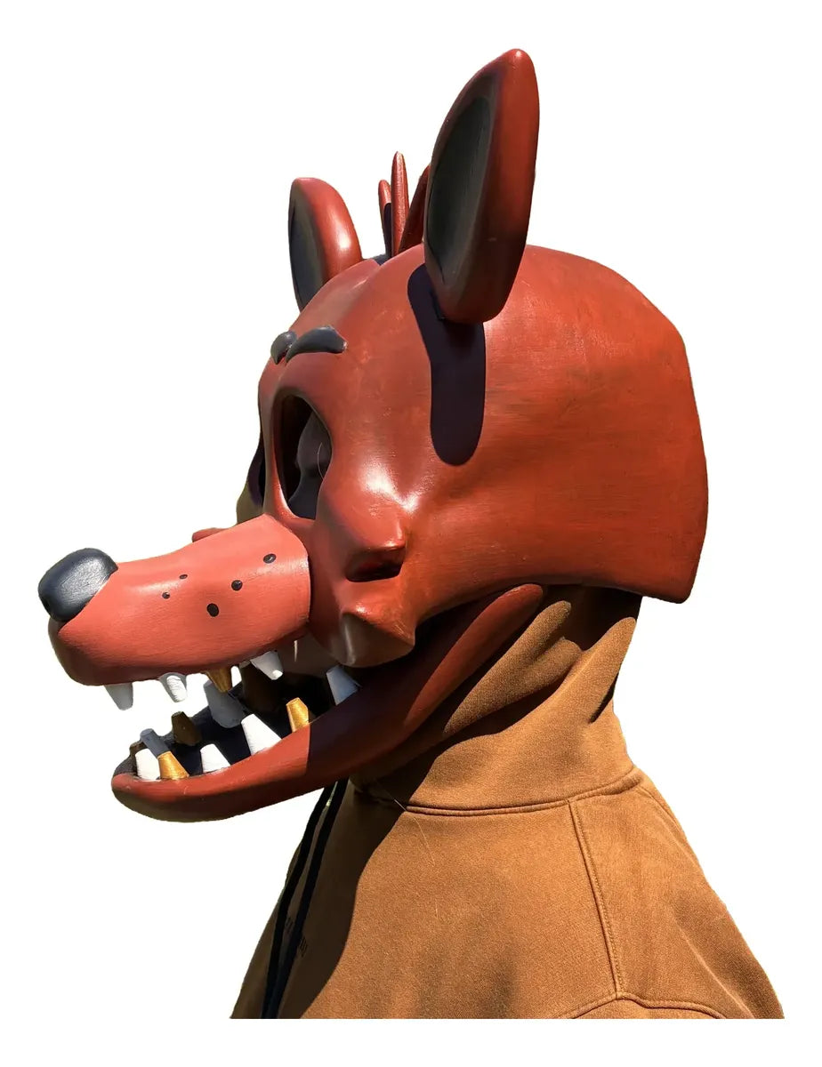 Cosplay Fnaf - Casco Completo Foxy - Five Nights At Freddy'S Marrón