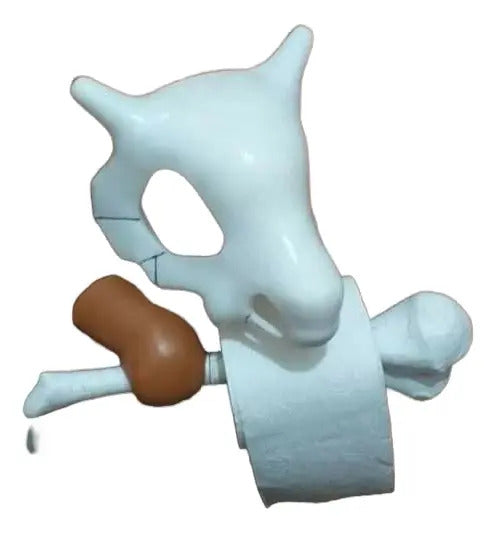 Porta Rollo De Papel De Baño - Cubone Blanco