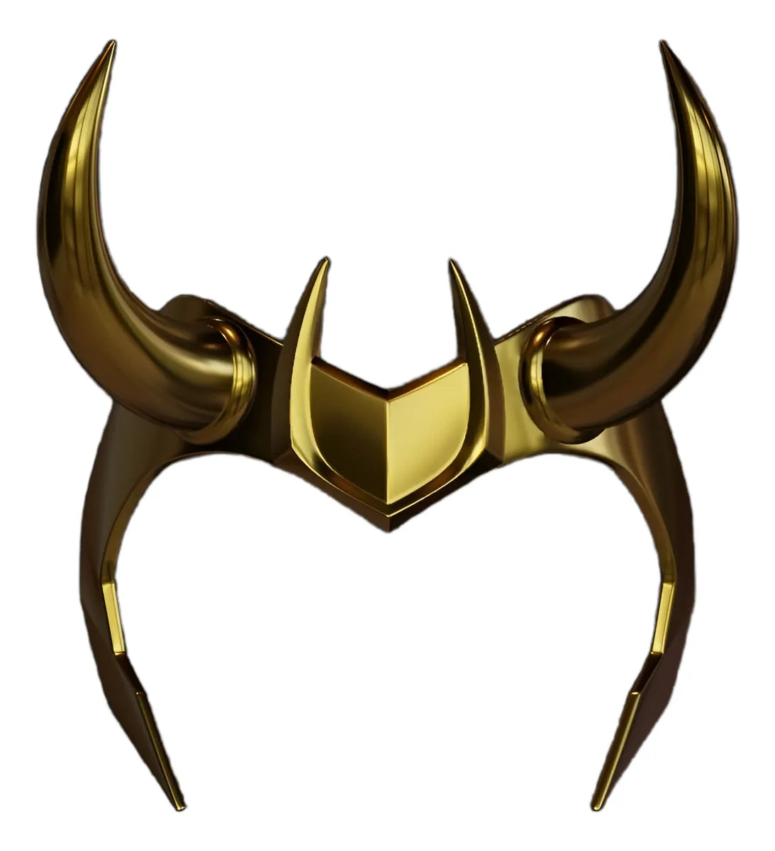 Duo Corona/Tiara Sylvie & Loki - Para Pareja - Cosplay Dorado Oscuro