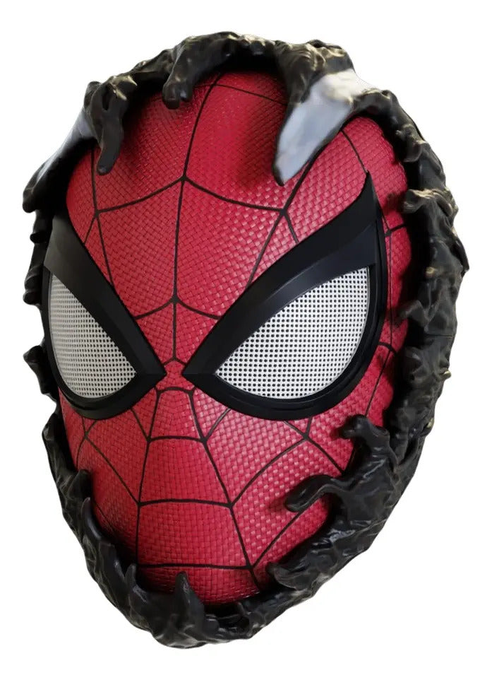 Mascara Spiderman Becoming Venom Rojo Spidermanxvenom