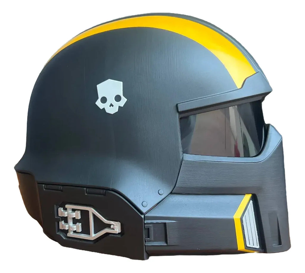 Cosplay Helldivers - Casco Tactico B-01 Negro Unitalla