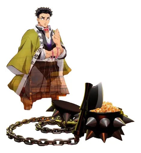 Palomera Demon Slayer Kimetsu No Yaiba - Gyomei Himejima Negro
