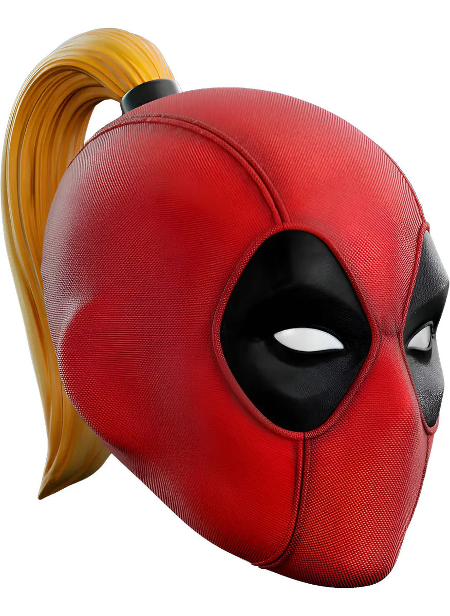 Cosplay Deadpool 3 - Casco Lady Deadpool Rojo Unitalla