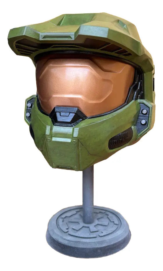 Cosplay Halo - Casco Master Chief - Halo Infinite Verde Musgo Adulto