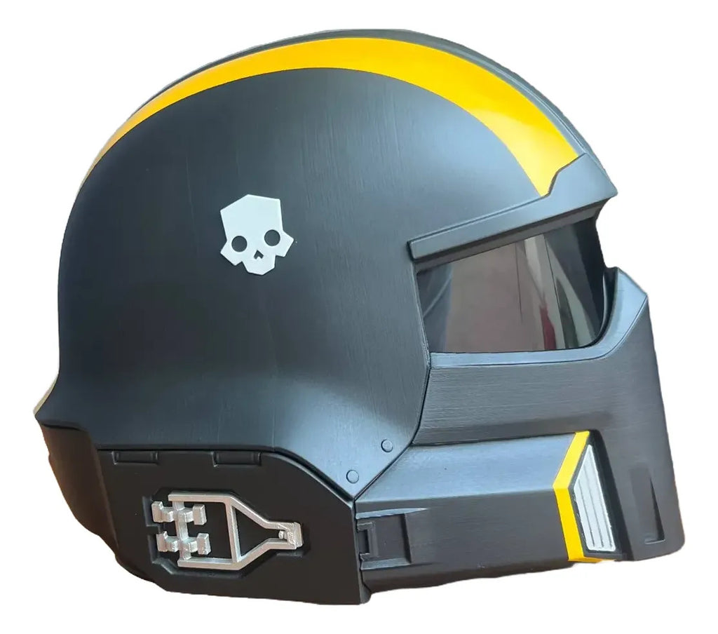 Cosplay Helldivers - Casco Tactico B-01 Negro Unitalla