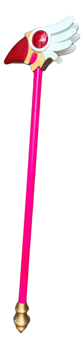 Cosplay Sakura Cardcaptor - Baculo Del Sello Temporada 1 Rosa Unitalla