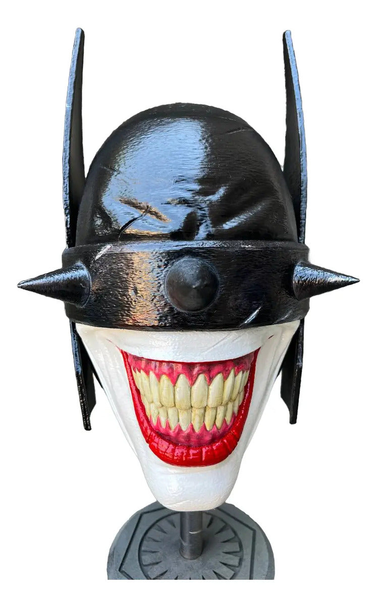 Cosplay Batman - Casco Batman Who Laughs - Batman Que Rie Negro Unitalla