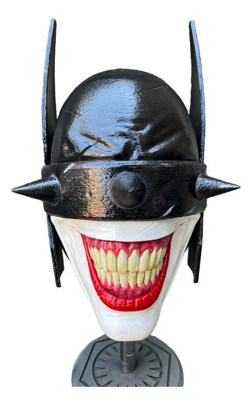 Cosplay Batman - Casco Batman Who Laughs - Batman Que Rie Negro Unitalla