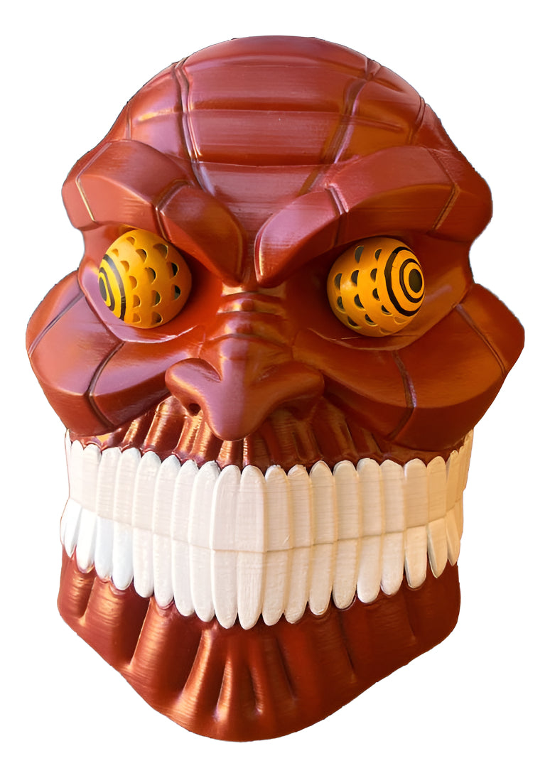 Cosplay Dandadan - Mascara Fija Turbo Granny Chocolate Unitalla